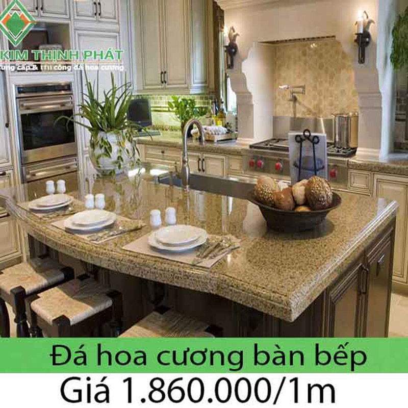 Bếp đá hoa cương thiên nhiên phân biệt thế nào Là đẹp xấu granite