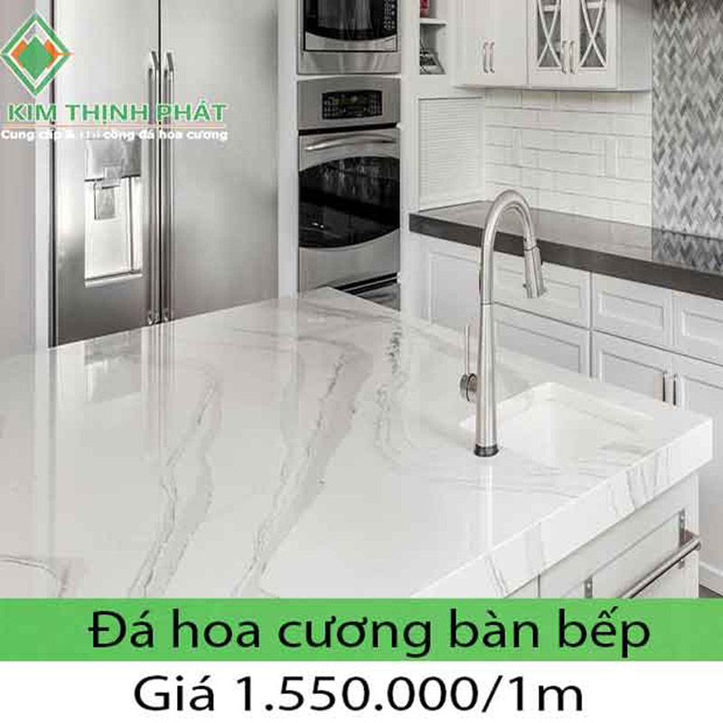Bếp đá hoa cương thiên nhiên phân biệt thế nào Là đẹp xấu granite