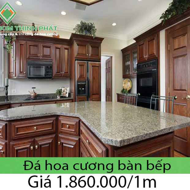 Bếp đá hoa cương thiên nhiên phân biệt thế nào Là đẹp xấu granite