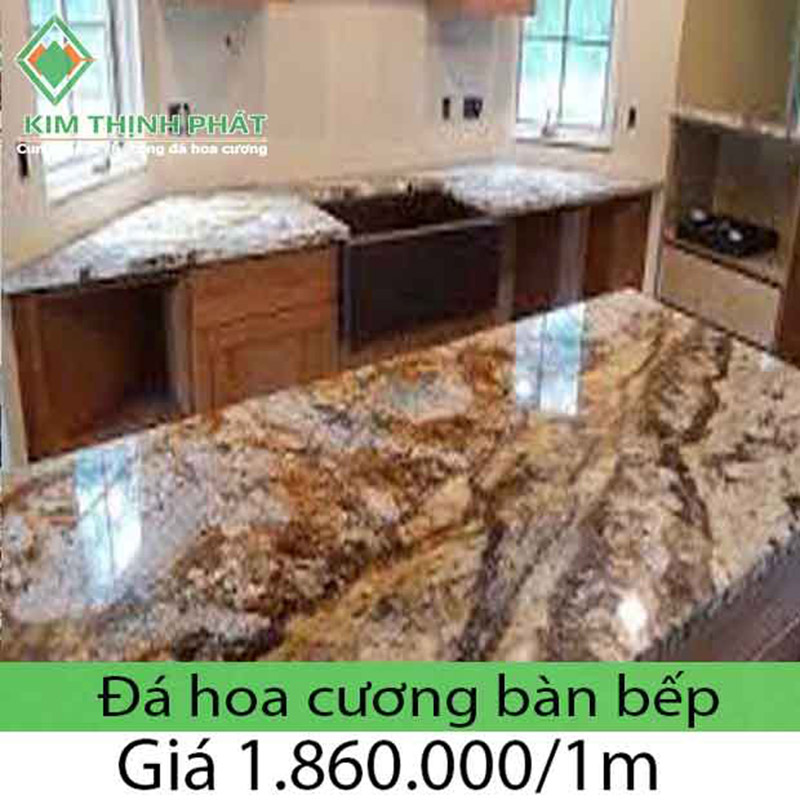 Bếp đá hoa cương thiên nhiên phân biệt thế nào Là đẹp xấu granite
