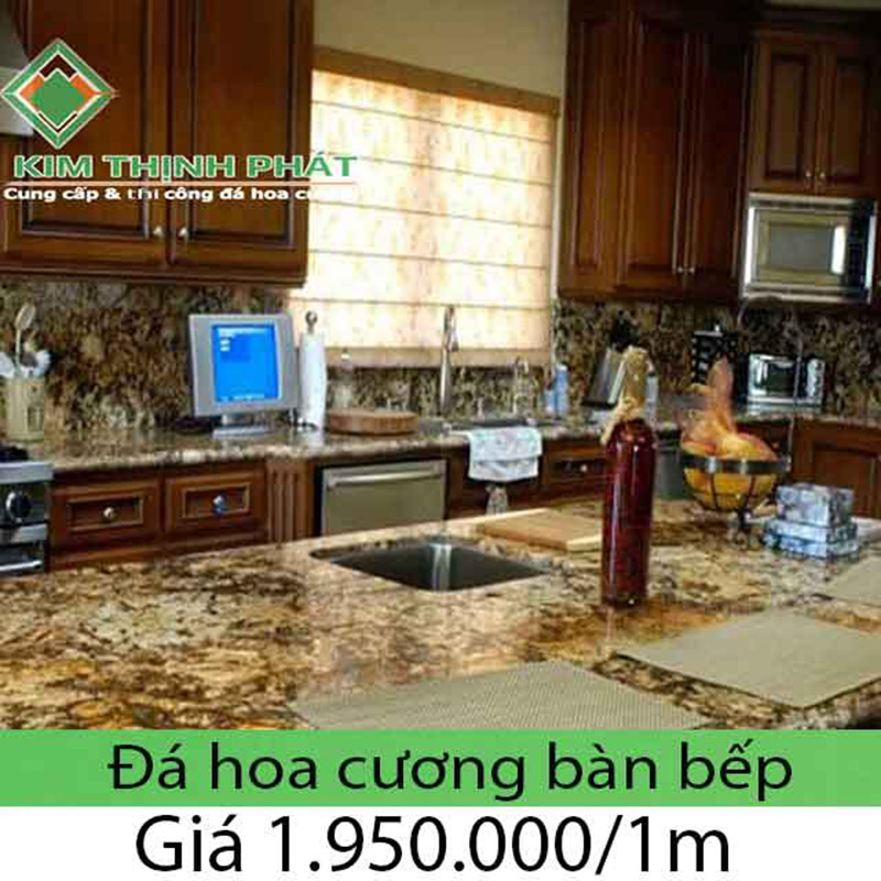 Bếp đá hoa cương thiên nhiên thi công đường nét đẹp nhất là gì mua ở đâu granite