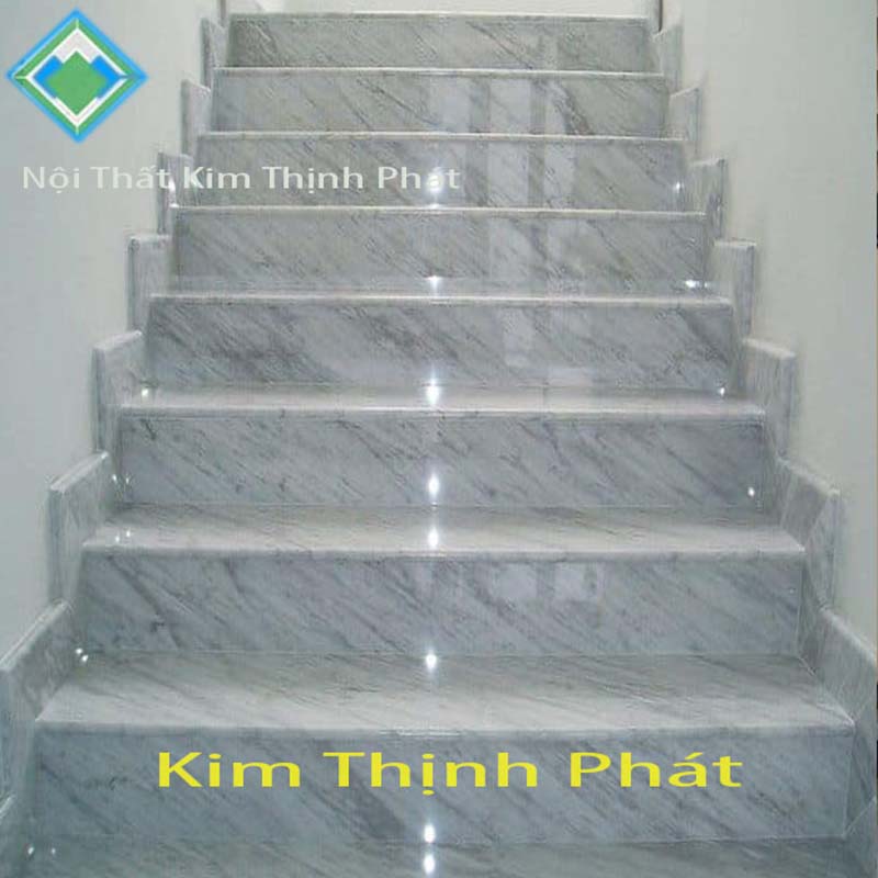 cầu thang đá hoa cương