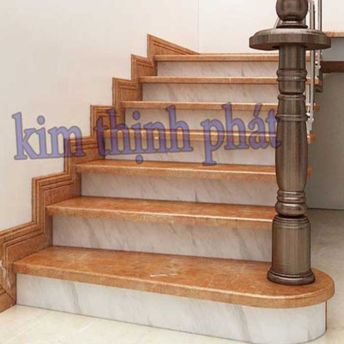 cầu thang đá hoa cương