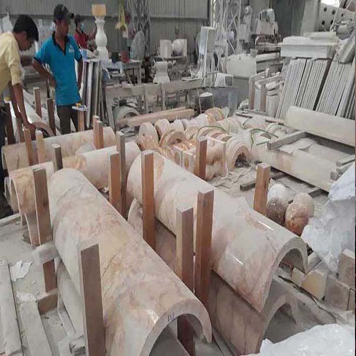 cột đá hoa cương tự nhiên chuyên cung cấp nguồn sản phẩm chất lượng cao