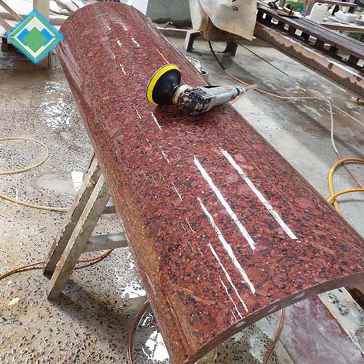 cột đá hoa cương tự nhiên Từ số nước phổ biến nhất trên thế giới