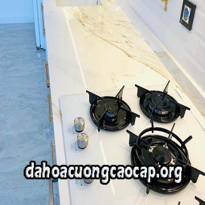 mẫu đá hoa cương ốp bàn bếp