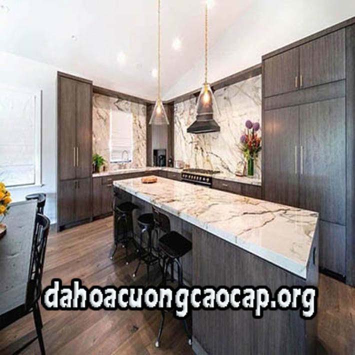 mẫu đá hoa cương ốp bàn bếp