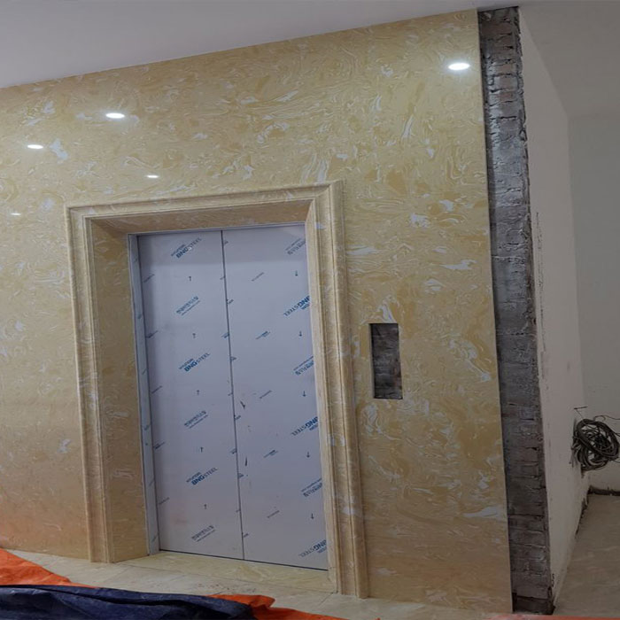 mẫu đá hoa cương ốp cầu thang máy