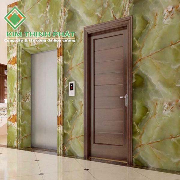 mẫu đá hoa cương ốp cầu thang máy