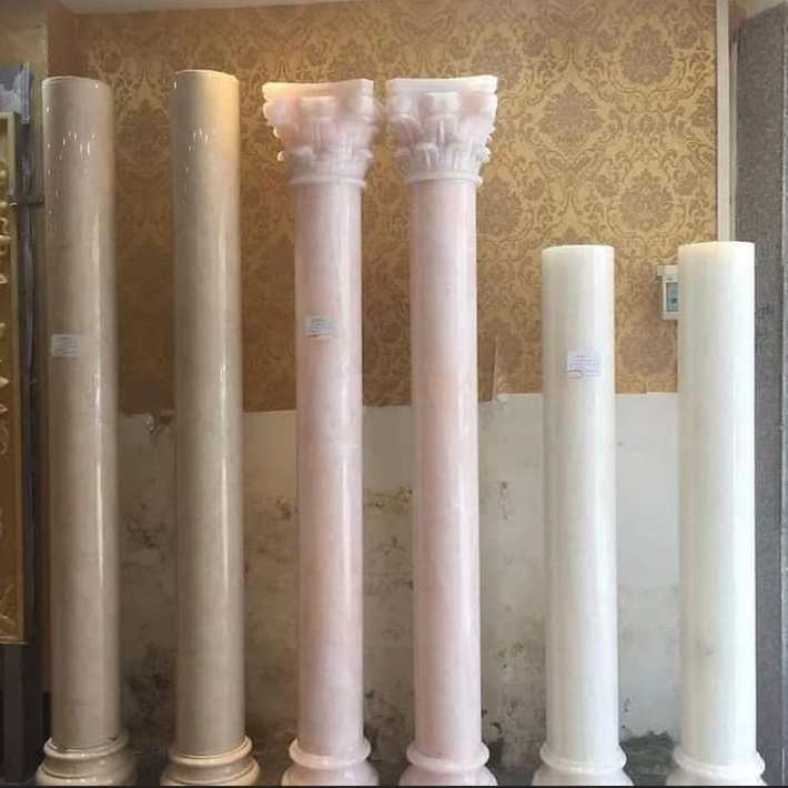 mẫu đá hoa cương ốp cột nhà