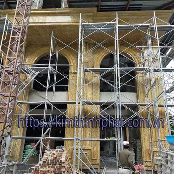 mẫu đá hoa cương ốp mặt tiền