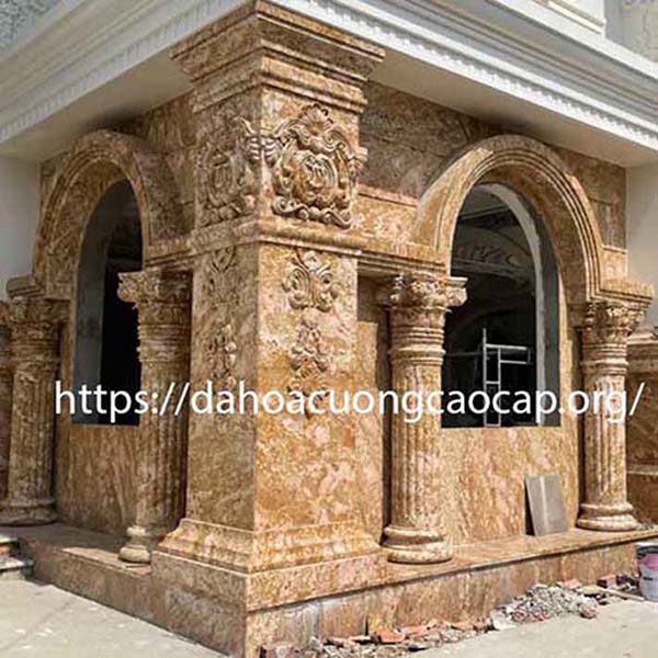 mẫu đá hoa cương ốp mặt tiền