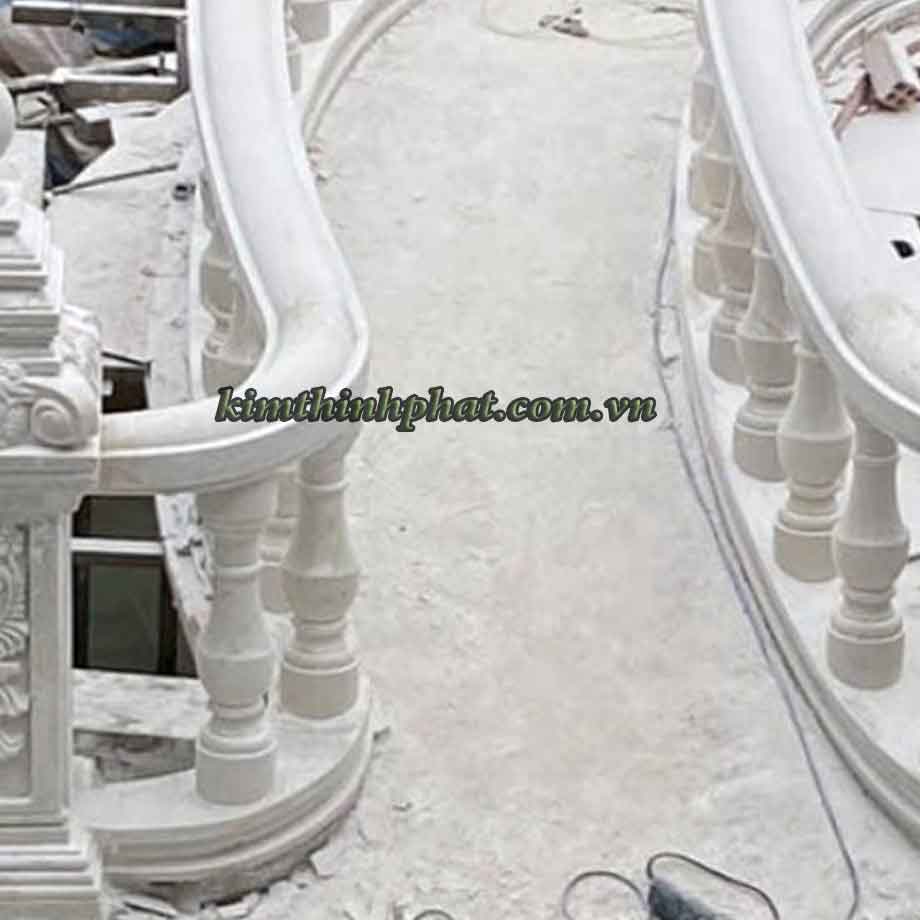 Thi công đá hoa cương lan can