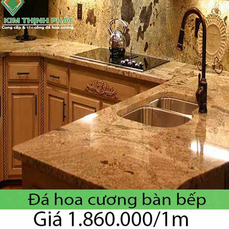 đá hoa cương bếp