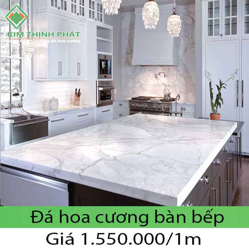 đá hoa cương bếp