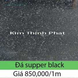 Mẫu đá hoa cương đen supper black
